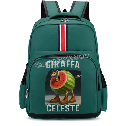 🎒 Zaino Scolastico "Italian Brainrot" - Stampa Cartoon Unica! ✨ Capienza XXL + Design Esclusivo - Per Studenti Fashion!