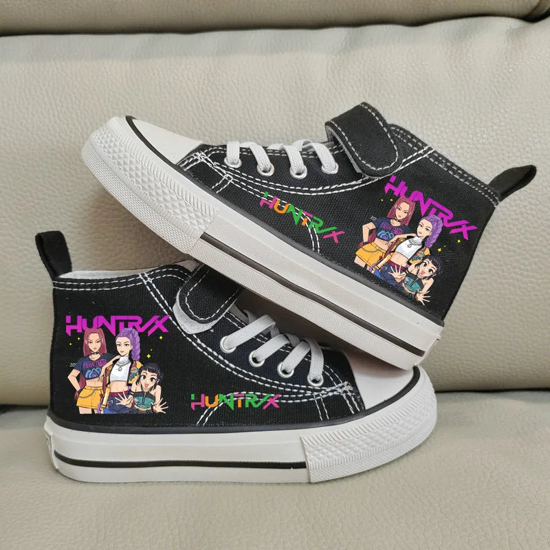 🌟Scarpe Demon Hunters Alte - Stile e Comfort per Piccole Eroi!👟