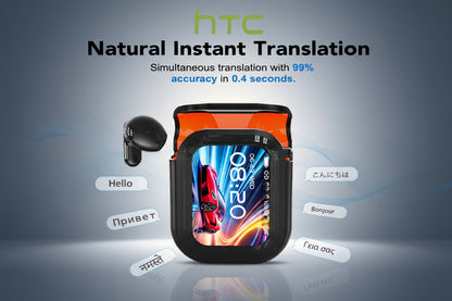 HTC NE20 Auricolari Bluetooth 6.0 con Traduzione