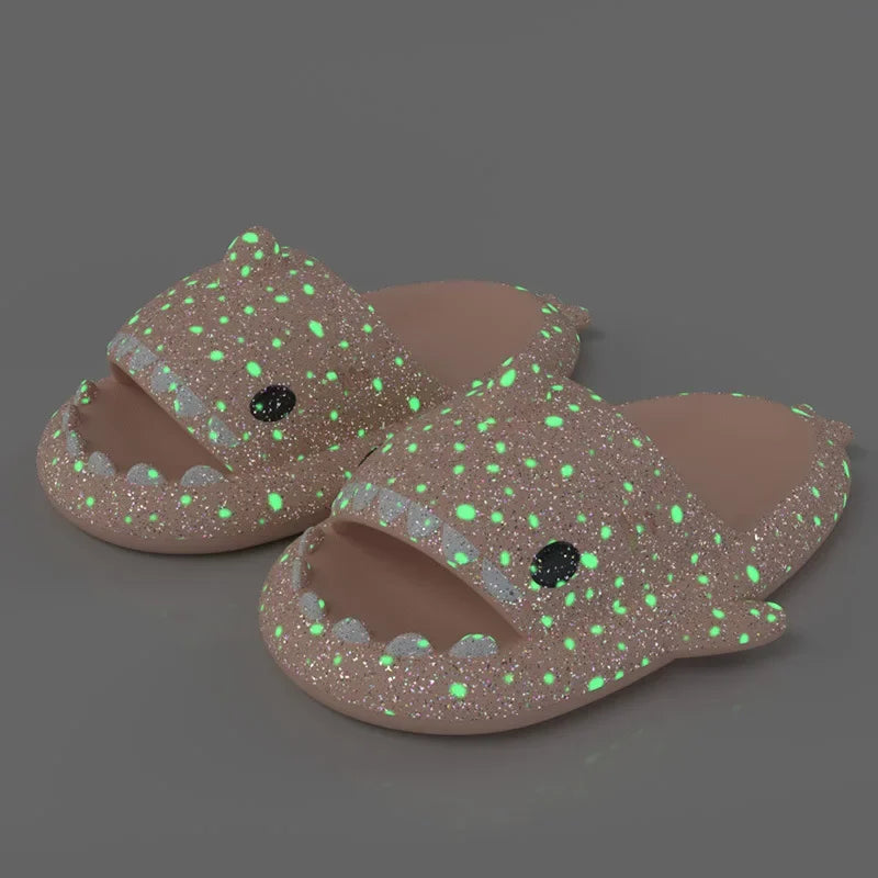 Pantofole Squalo Luminose per Uomo e Donna Scarpe Estive Moda Casa & Spiaggia