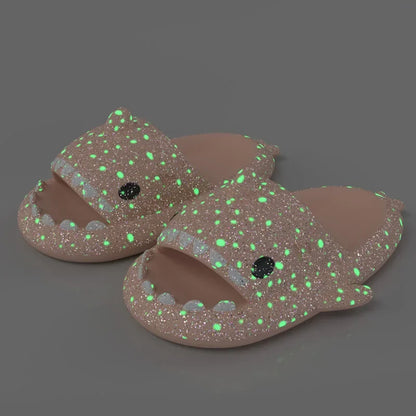 Pantofole Squalo Luminose per Uomo e Donna Scarpe Estive Moda Casa & Spiaggia
