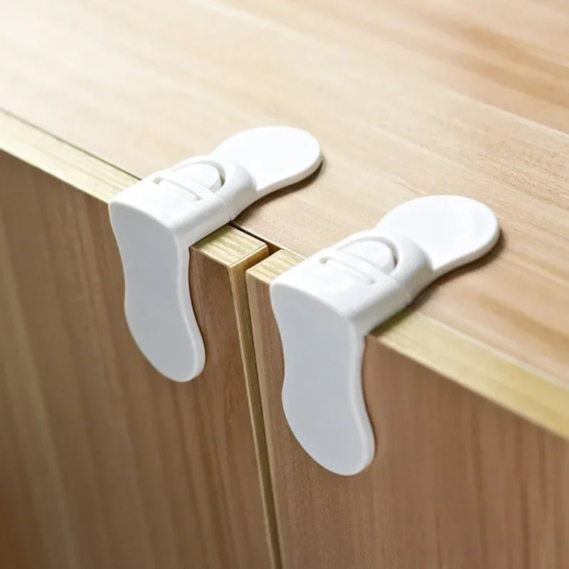 🔒10x BLOCCHI PER CASSETTI E SPORTELLI - Sicurezza a prova di bambino!