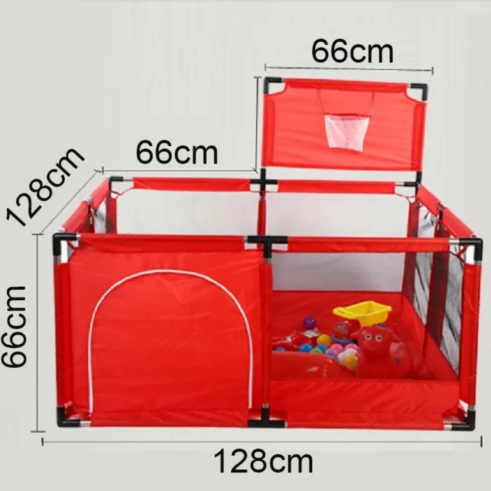 Box Parco Giochi Bambini 6Mesi-6Anni con Palline e Recinzione Sicurezza