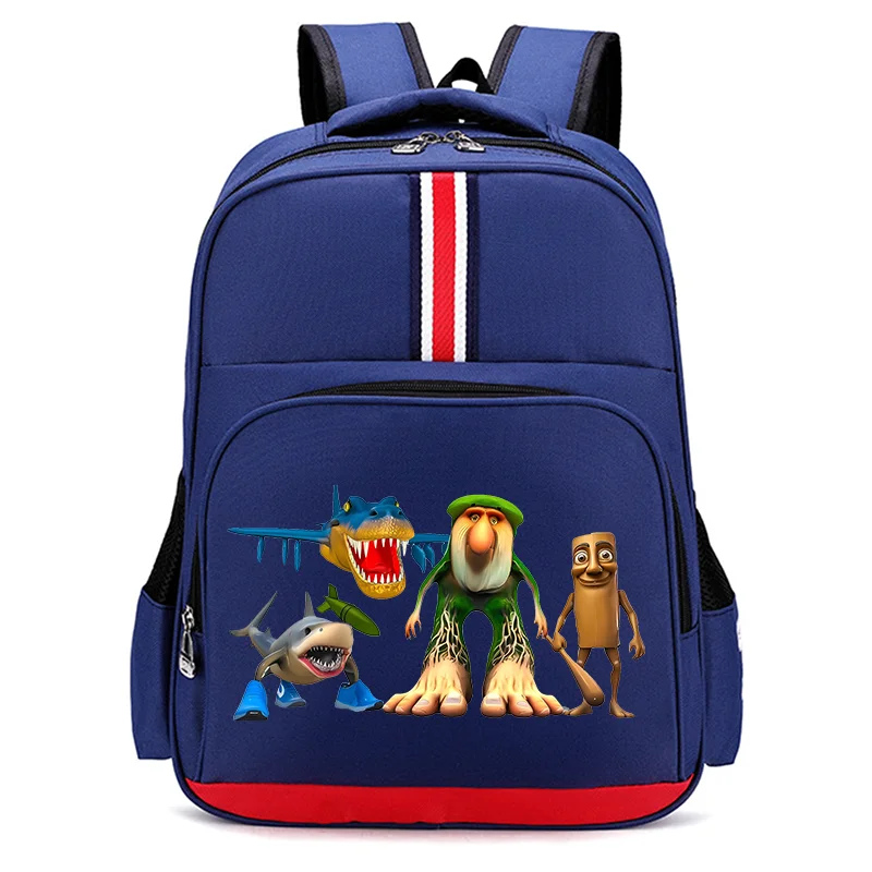 🎒 Zaino Scolastico "Italian Brainrot" - Stampa Cartoon Unica! ✨ Capienza XXL + Design Esclusivo - Per Studenti Fashion!