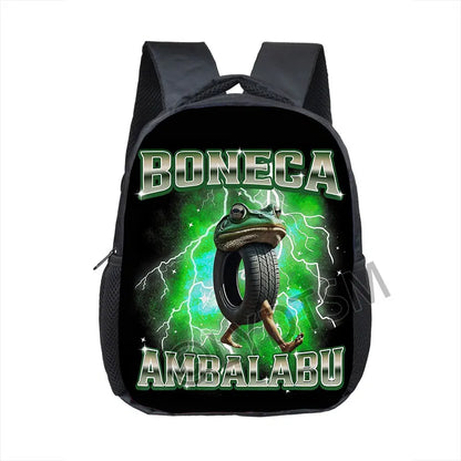 🎒 Zaino Brainrot Italiano - Tralalero Tralalà! Per Bambini 2-4 Anni
