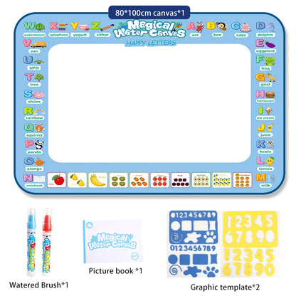 🎨 Magic Water Drawing Mat - Tappeto Magico per Disegnare ad Acqua
