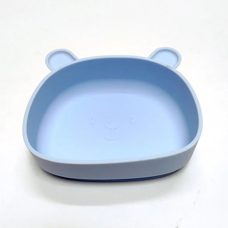Set Svezzamento Bambini - Ciotola con Ventosa Anti-Rovescio + Vassoio