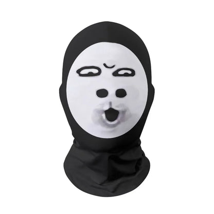 🎭 Maschera 3D Stretch Mesh - Full Face Cosplay, Hip Hop, Role Play per Uomini e Donne!
Design futuristico e traspirante. Perfetta per feste, sport e moda streetwear! 🔥