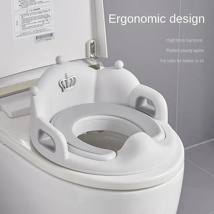 Sedile WC Bambini Universale, Riduttore Vasino con Protezione Antiscivolo