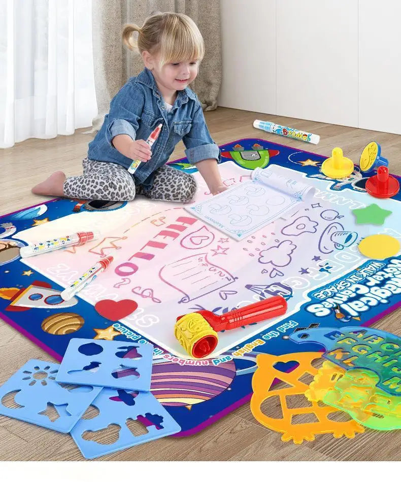 🎨 Magic Water Drawing Mat - Tappeto Magico per Disegnare ad Acqua