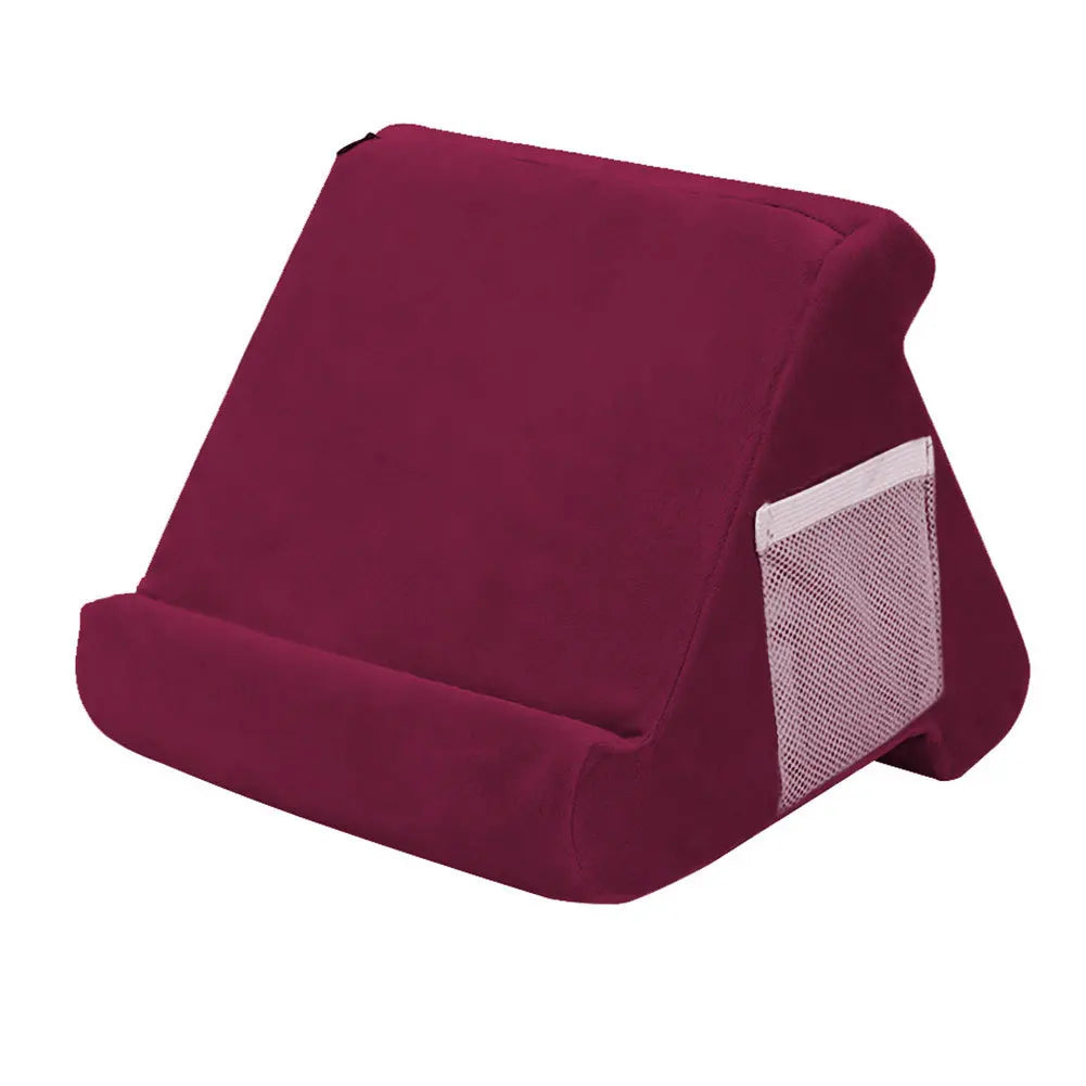 Supporto Cuscino Spugna per Tablet & Libri | Multifunzionale, Regolabile, Poggia Tablet da Letto Divano Studio