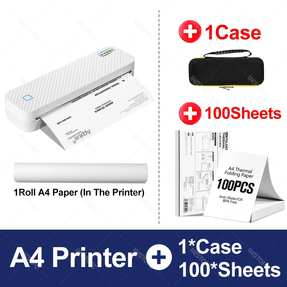 🖨️ Stampante Termica A4 Portatile - Bluetooth, Carta a Rullo, per Foto/PDF/Ufficio/Casa
Stampa ovunque senza inchiostro! Ideale per viaggi, scuola e smart working. ✈️📄