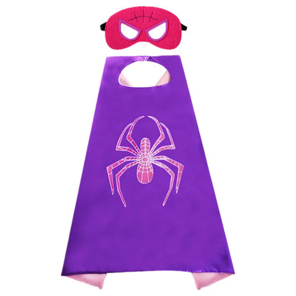 Mantelli Supereroi per Bambini 3-10 Anni - Costumi Gioco di Ruolo, Regalo Perfetto