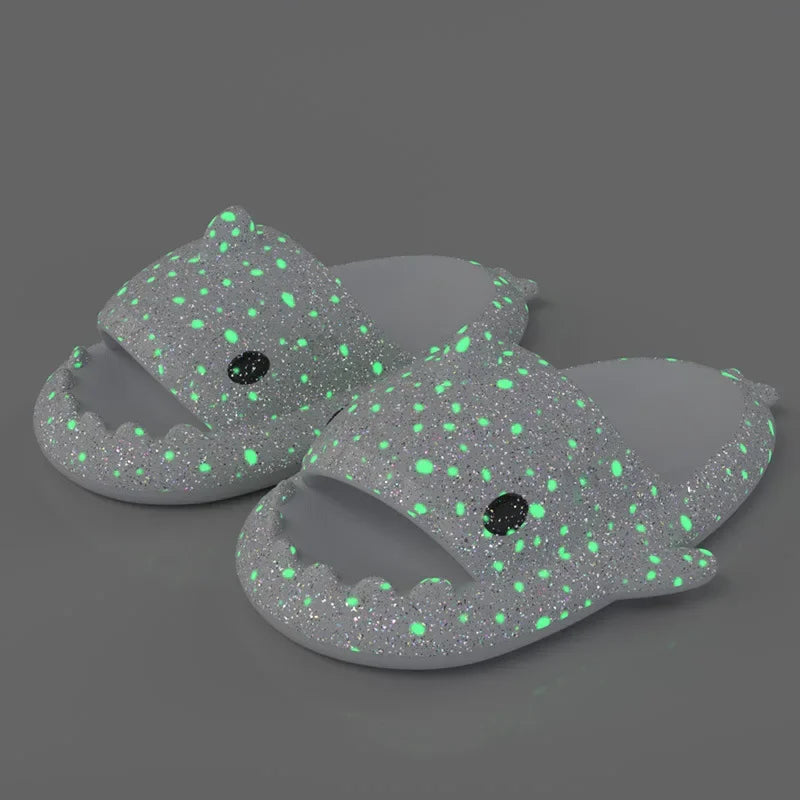 Pantofole Squalo Luminose per Uomo e Donna Scarpe Estive Moda Casa & Spiaggia