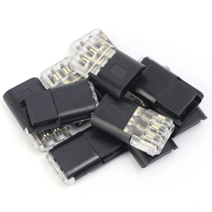 Connettori Rapidi LED D3 | Senza Saldatura e Spelatura | a 3 Fili Ingresso/Uscita | per Collegamenti Elettrici Veloce