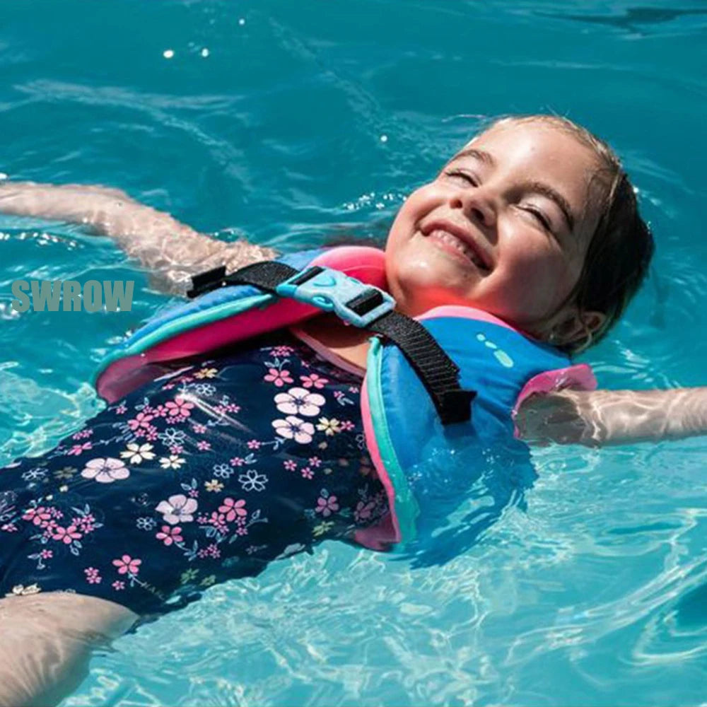 Salvagente Neon Neoprene Bambini - Per Nuoto, Kayak e Surf
