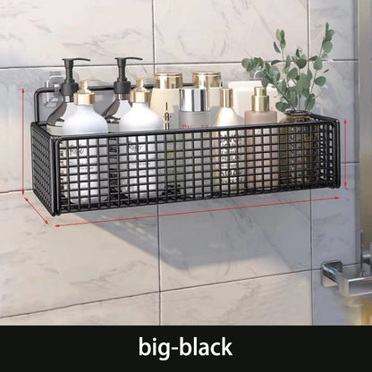 Scaffale Parete Adesivo - Per Cucina, Bagno - No Fori, Porta Oggetti