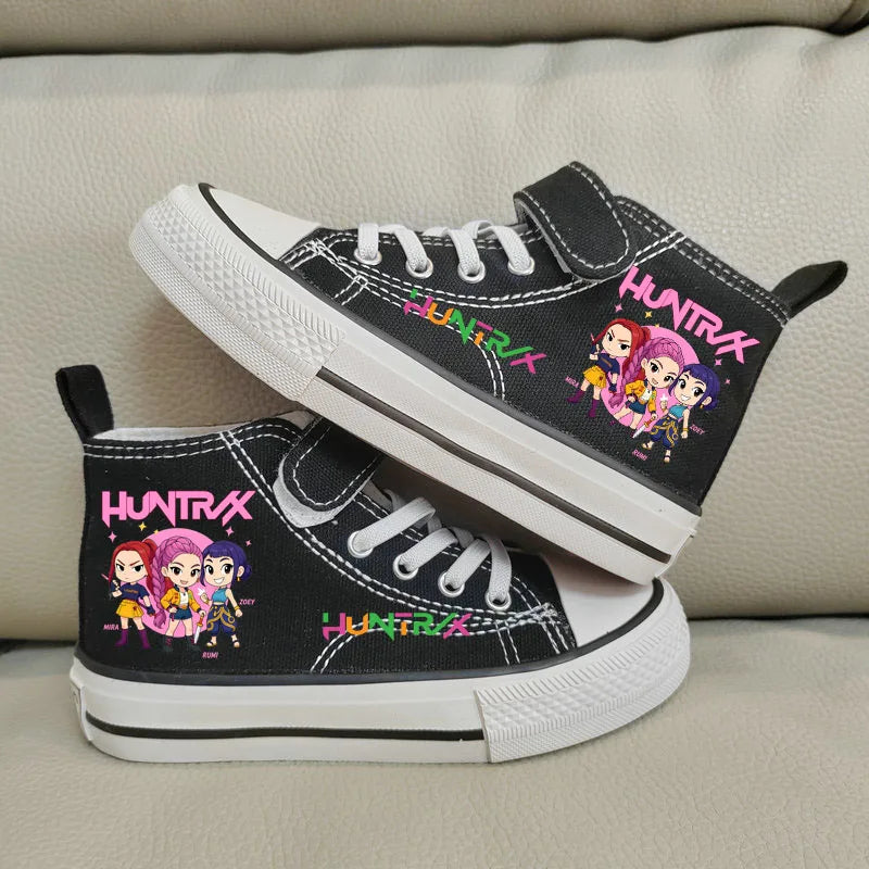 🌟Scarpe Demon Hunters Alte - Stile e Comfort per Piccole Eroi!👟