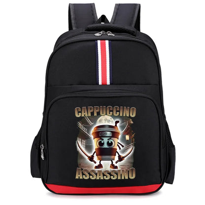 🎒 Zaino Scolastico "Italian Brainrot" - Stampa Cartoon Unica! ✨ Capienza XXL + Design Esclusivo - Per Studenti Fashion!