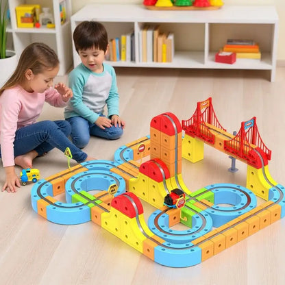 Treno Giocattolo Levitazione Magnetica 3D | Pista Cubo Fai Da Te Educativo | Regalo Bambini Natale Compleanno