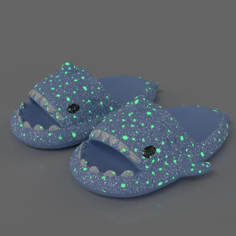Pantofole Squalo Luminose per Uomo e Donna Scarpe Estive Moda Casa & Spiaggia