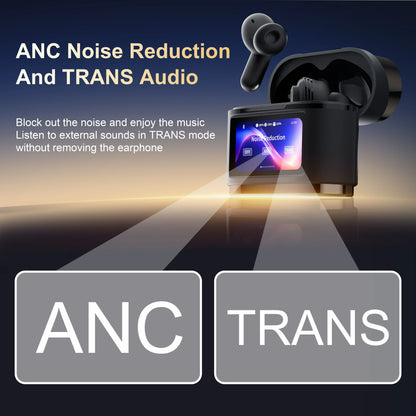 Xiaomi Auricolari Bluetooth True Wireless BD2 ANC con cancellazione del rumore ENC Display digitale Auricolari con microfono incorporato Stereo HiFi