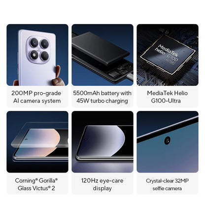 📱 Xiaomi Redmi Note 14 Pro 4G - 200MP AI Camera, Helio G100, 5500mAh, 6.67'' Display
Potenza e innovazione in un solo smartphone! Prestazioni flagship a un prezzo incredibile.