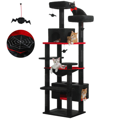 🐾 Tiragraffi Albergo per Gatti - con Amaca, Piattaforme e Condotte, Gioco Interno!
Divertimento e relax per il tuo micio! Struttura solida e sicura. 🐱✨