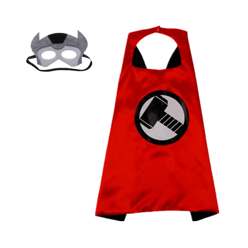 Mantelli Supereroi per Bambini 3-10 Anni - Costumi Gioco di Ruolo, Regalo Perfetto