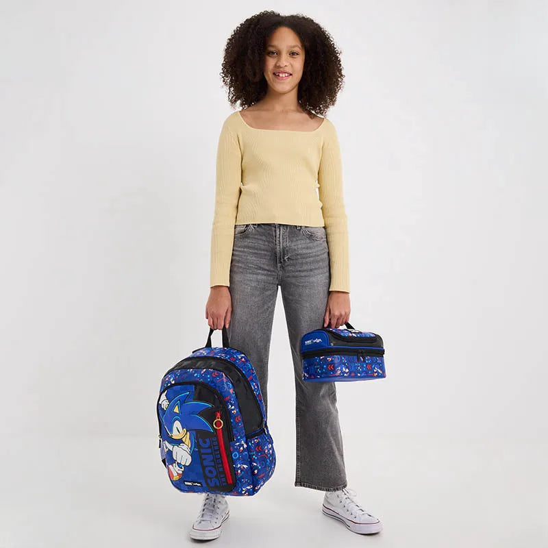 Zaino Scuola Astuccio Borraccia Trolley Astuccio Con Colori
