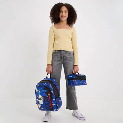 Zaino Scuola Astuccio Borraccia Trolley Astuccio Con Colori