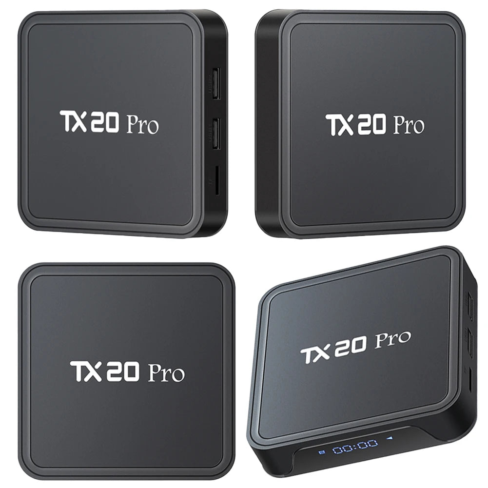 🔥 Smart TV Box Android 15.0 | 4K HDR & 8K Decodifica | WiFi Dual-Band + BT5.2 | Allwinner H313 Quad Core