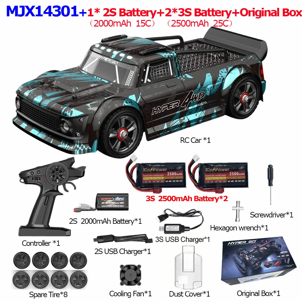 Auto RC HYPER GO 4WD 🚀 | 55 km/h, Motore Brushless | Drift e Fuoristrada