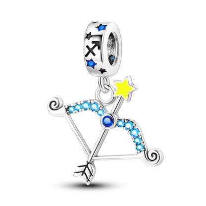 Bracciale Charm Argento 925 - Perle Blu, Gioielli Fai Da Te, Design Moderno e Minimalista Crea il tuo gioiello unico! Perle in argento sterling e charm eleganti.