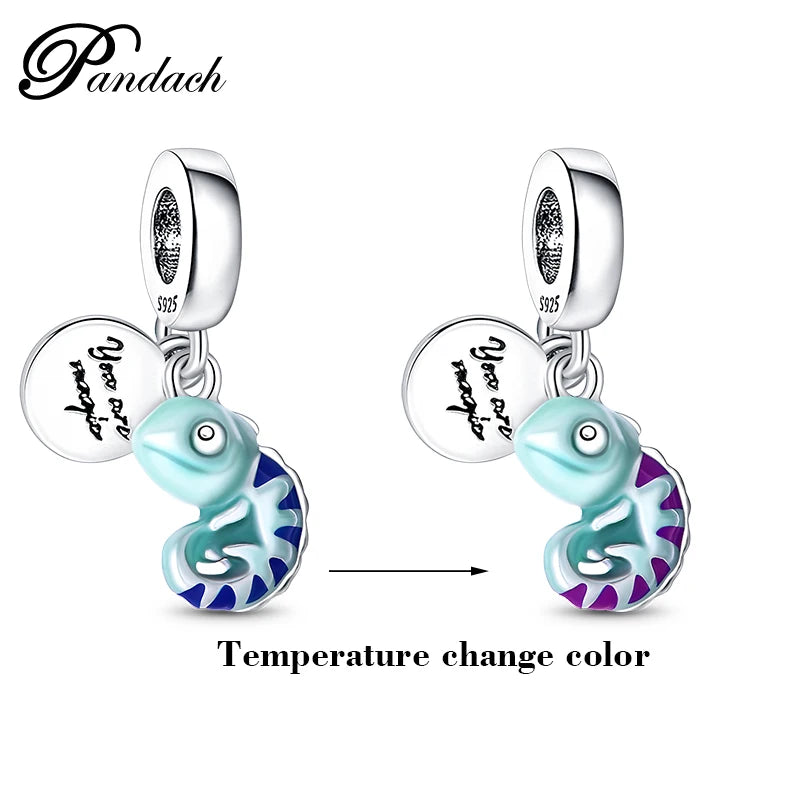 Ciondoli Argento 925 - Lucciole, Stelle e Camaleonti Luminescenti, per Bracciali Pandora StyleMagia e luce in ogni dettaglio! Perfectti per creare gioielli unici.