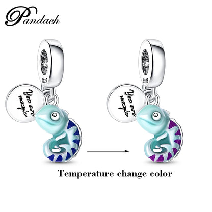 Ciondoli Argento 925 - Lucciole, Stelle e Camaleonti Luminescenti, per Bracciali Pandora StyleMagia e luce in ogni dettaglio! Perfectti per creare gioielli unici.