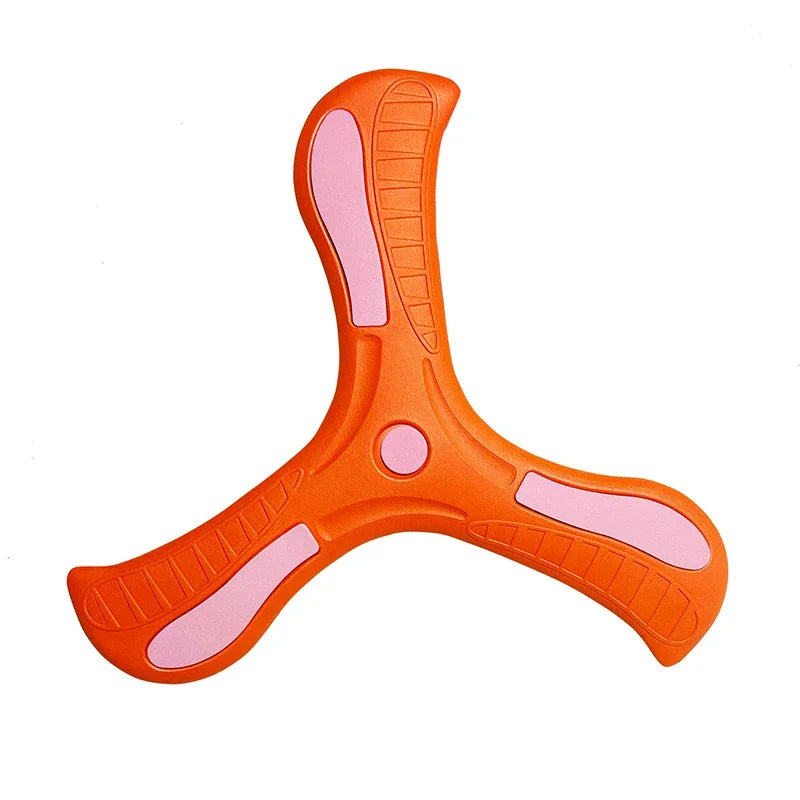 Boomerang Morbido per Bambini - Giocattolo Interattivo 3 Lame, Sicuro per Esterni, Educativo e Anti-Stress - Regalo per Tutte le Età