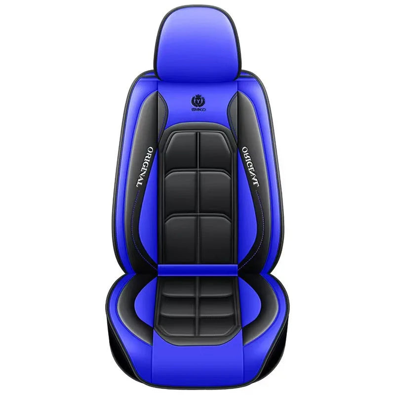 Coprisedili in Pelle Sintetica | Compatibile Auto, Camion, Gaming Chair | Antimacchia & Facile Pulizia