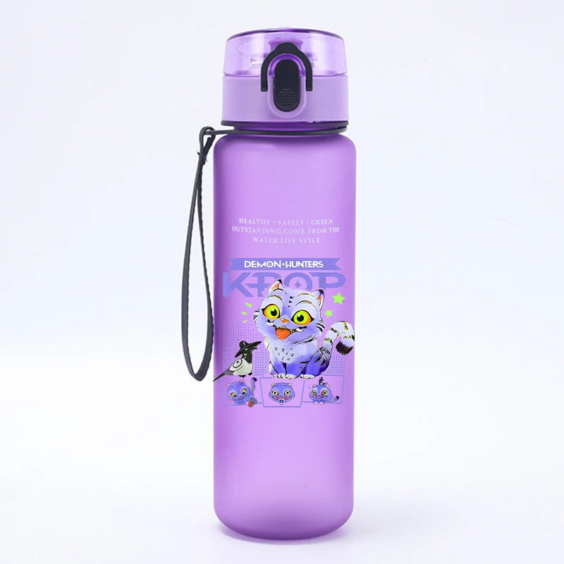 Borraccia KPop Demon Hunters Design Kawaii, Senza BPA, 500ml, Regalo per Bambine