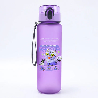 Borraccia KPop Demon Hunters Design Kawaii, Senza BPA, 500ml, Regalo per Bambine