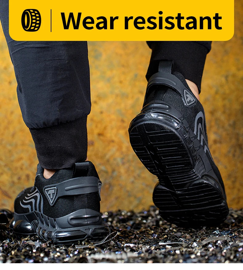 👞 SCARPE DI SICUREZZA ROTATIVE UOMO - Stile Sportivo, Protezione Totale!