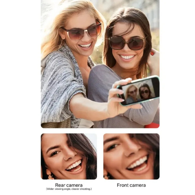 Mini schermo per selfie wireless Schermo magnetico per selfie Bluetooth 4K con flusso live Vlog/Selfie per iPhone/Android