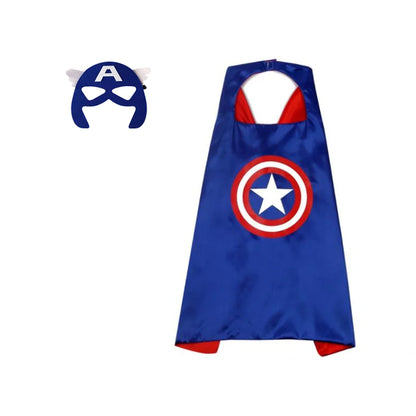 Mantelli Supereroi per Bambini 3-10 Anni - Costumi Gioco di Ruolo, Regalo Perfetto