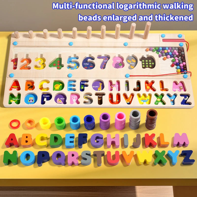 🎨 Labirinto Magnetico 3 in 1 - Giocattolo Educativo in Legno