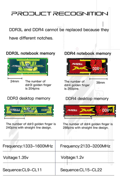 🚀 RAM DDR4 16GB/8GB 3200MHz! ⚡️ Per PC super veloci, gaming e lavoro!