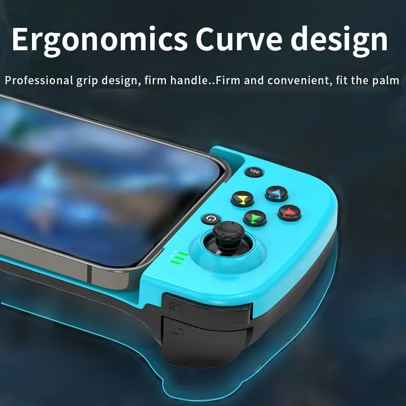 🎮Controller Wireless Estensibile | Gamepad Bluetooth 5.0 per Android/iOS | Compatibile con Samsung/Huawei/Iphone| Design Ergonomico & Portatile