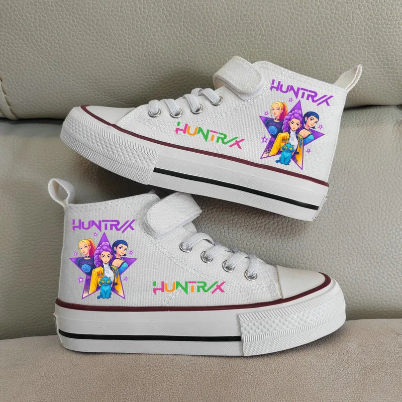 🌟Scarpe Demon Hunters Alte - Stile e Comfort per Piccole Eroi!👟