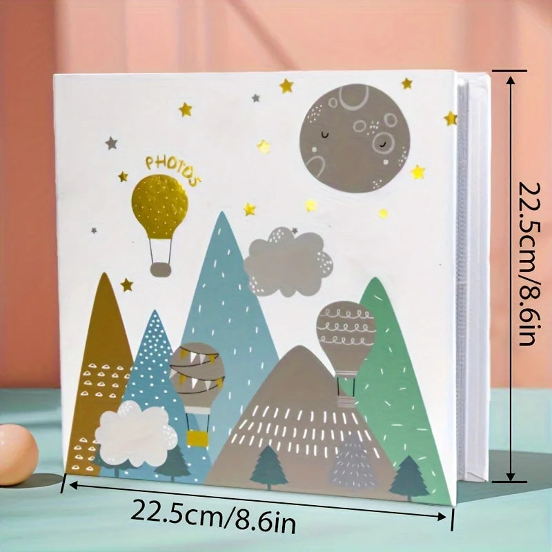 Album Prezioso in Oro per Foto 6'' – 200 Ricordi da Custodire per Sempre!