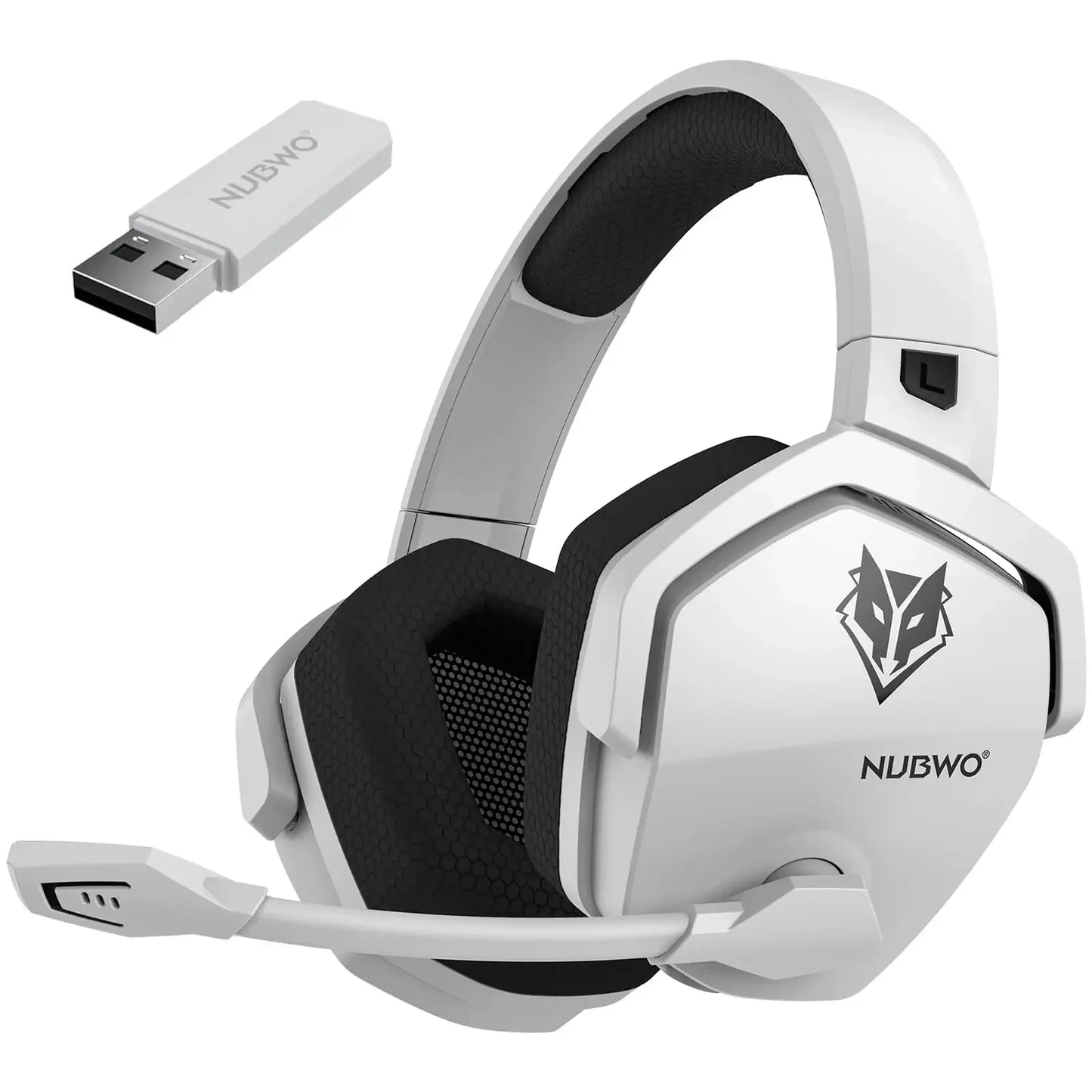 Cuffie Auricolari Gaming Wireless  - Doppia Connessione 2.4G/Bluetooth, 100h Autonomia, Microfono ENC, per PC PS4 PS5