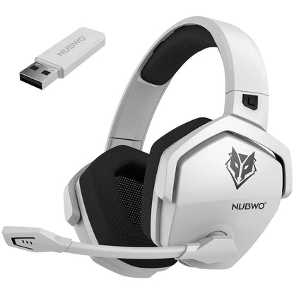 Cuffie Auricolari Gaming Wireless  - Doppia Connessione 2.4G/Bluetooth, 100h Autonomia, Microfono ENC, per PC PS4 PS5